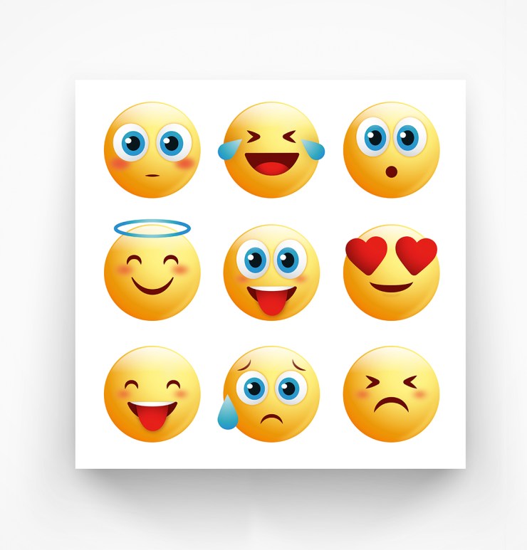 White paper template mock-up with drop shadow