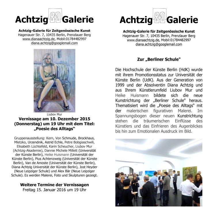 Microsoft Word - Achtzig-Galerie 10 Dezember 2015.doc